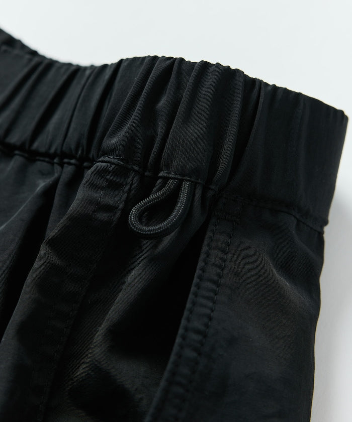 FREAK'S STORE Loose fit nylon tuck wide easy shorts 寬版尼龍休閒短褲