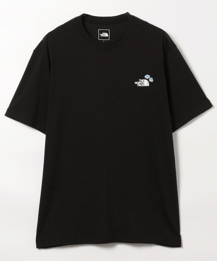 THE NORTH FACE Short Sleeve Flower Logo Tee / NT32546 刺繡LOGO短袖T恤