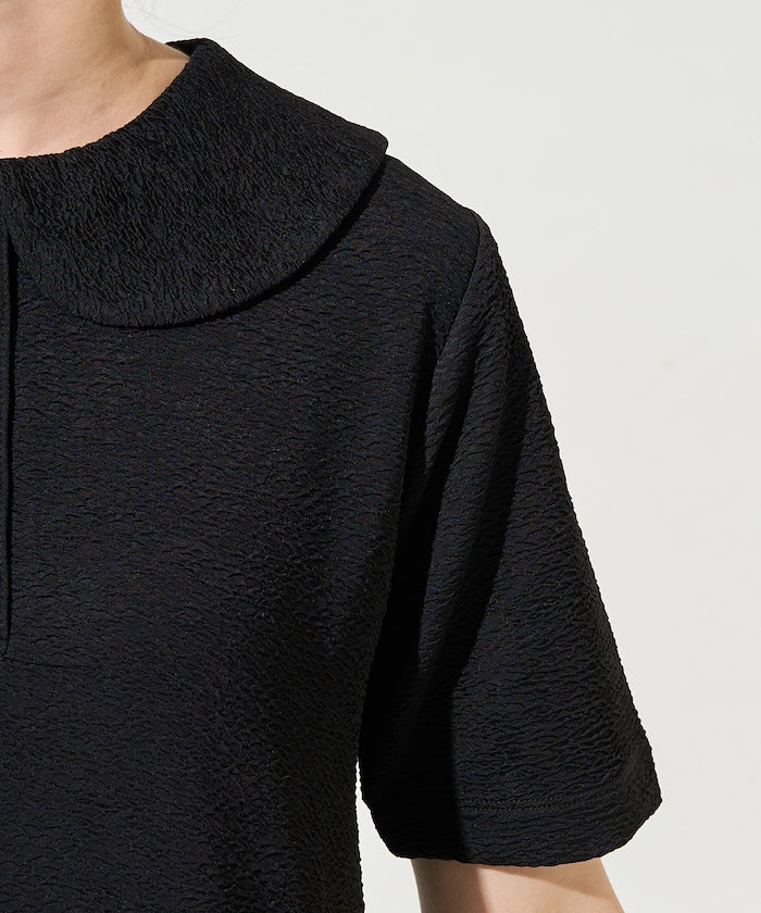FREAK'S STORE 限定 皺褶Polo領短袖洋裝