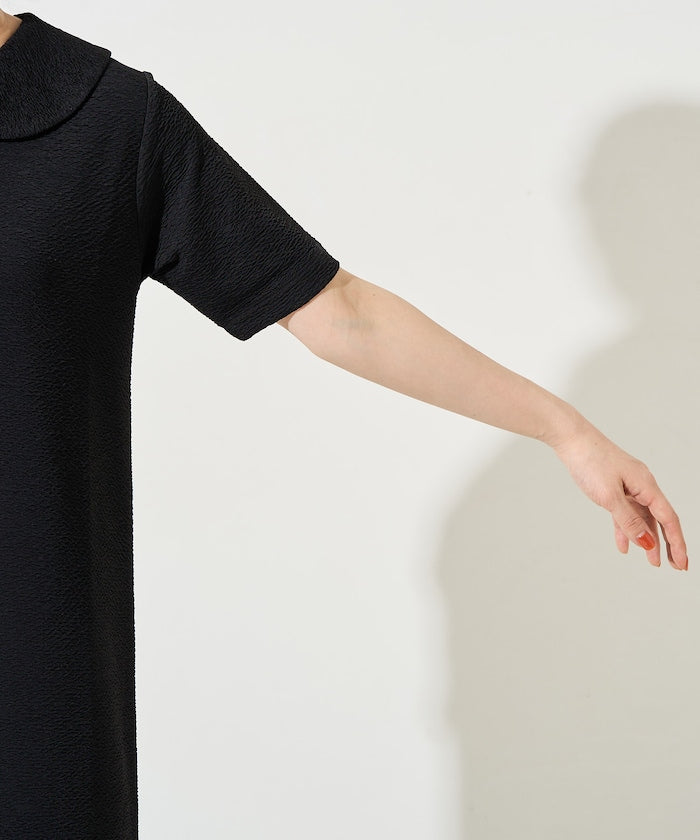 FREAK'S STORE 限定 皺褶Polo領短袖洋裝