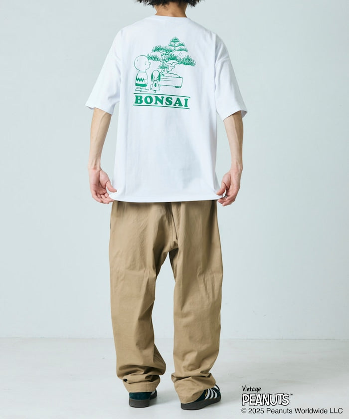 FREAK'S STORE x PEANUTS Big Silhouette Back Print T-Shirt / BONSAI 印花短袖T恤