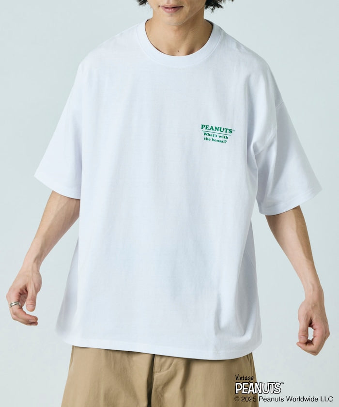 FREAK'S STORE x PEANUTS Big Silhouette Back Print T-Shirt / BONSAI 印花短袖T恤