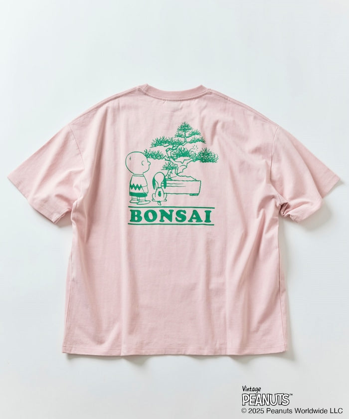 FREAK'S STORE x PEANUTS Big Silhouette Back Print T-Shirt / BONSAI 印花短袖T恤