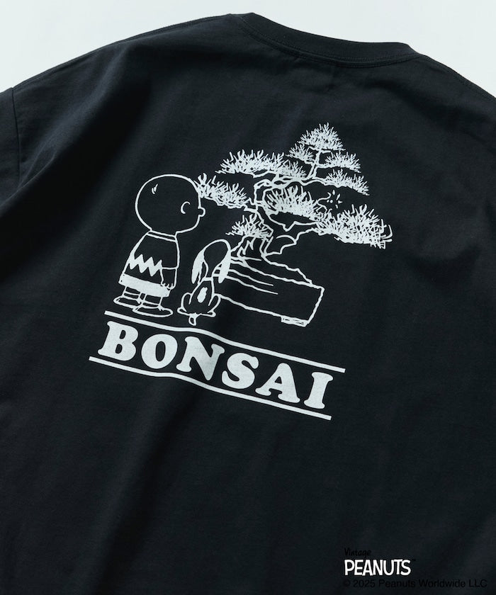 FREAK'S STORE x PEANUTS Big Silhouette Back Print T-Shirt / BONSAI 印花短袖T恤