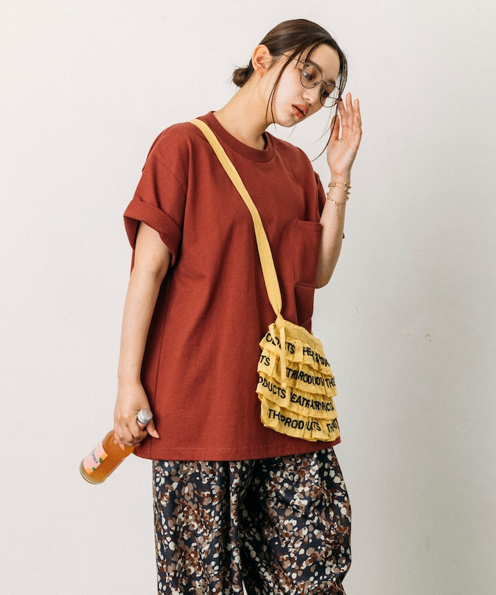 FREAK'S STORE 10.5 oz. HEAVY WEIGHT short sleeve crew neck pocket T-shirt 寬版口袋短袖T恤