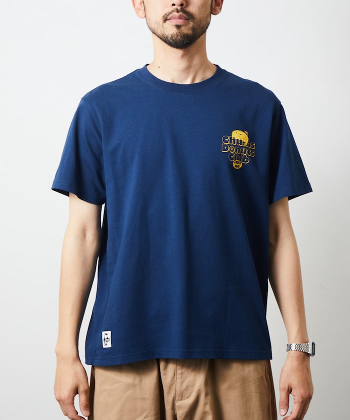 CHUMS x FREAK'S STORE back print crew neck T-shirt / DONUTS CLUB 印花短袖T恤