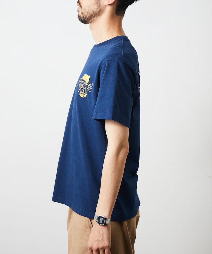CHUMS x FREAK'S STORE back print crew neck T-shirt / DONUTS CLUB 印花短袖T恤