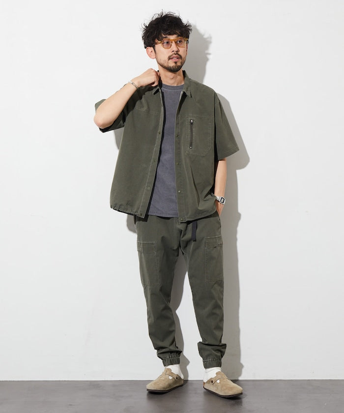 FREAK'S STORE AIR TECH BREATH Mesh Pigmented Tapered Jogger Pants 錐形慢跑褲