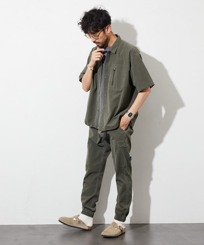 FREAK'S STORE AIR TECH BREATH Mesh Pigmented Tapered Jogger Pants 錐形慢跑褲