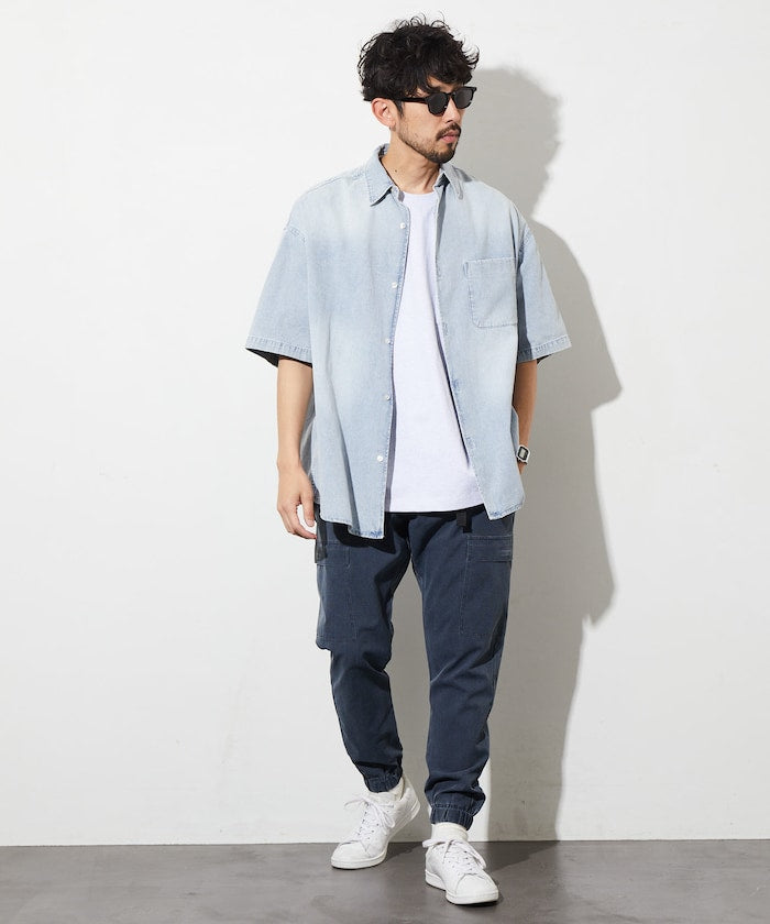 FREAK'S STORE AIR TECH BREATH Mesh Pigmented Tapered Jogger Pants 錐形慢跑褲