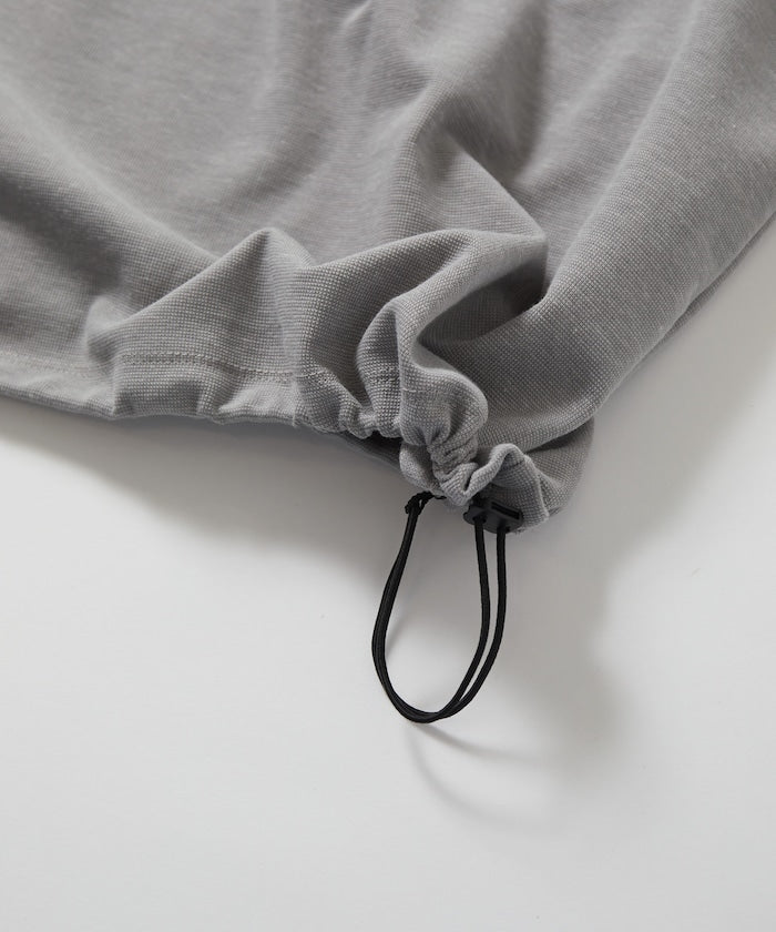 FREAK'S STORE Summer Knit relaxed fit spindle pocket t-shirt 夏季針織短袖T恤