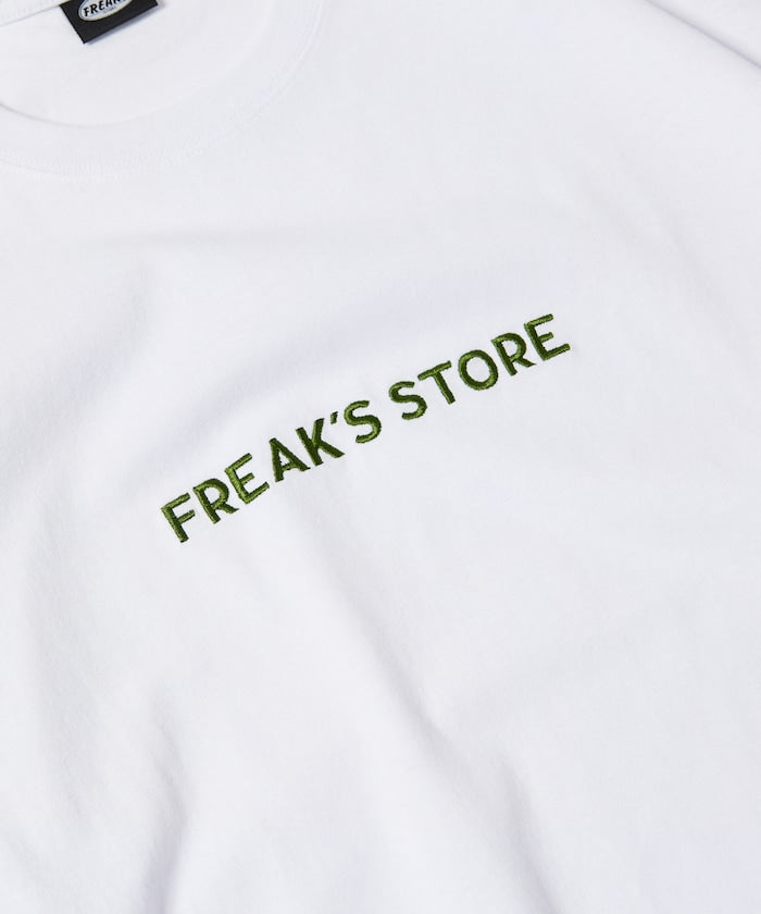 FREAK'S STORE Relaxed Fit Embroidered Logo T-Shirt 簡約LOGO短袖T恤