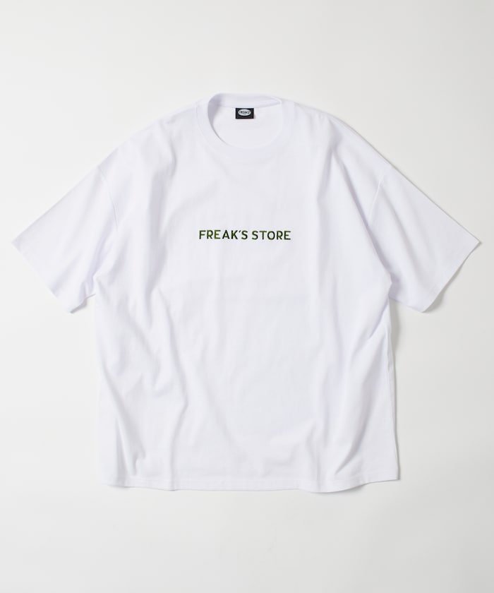 FREAK'S STORE Relaxed Fit Embroidered Logo T-Shirt 簡約LOGO短袖T恤