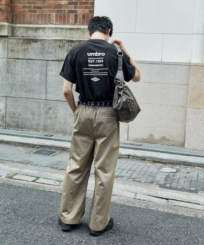 PUBLUX x UMBRO back print crew neck T-shirt 聯名限定印花短袖 T 恤