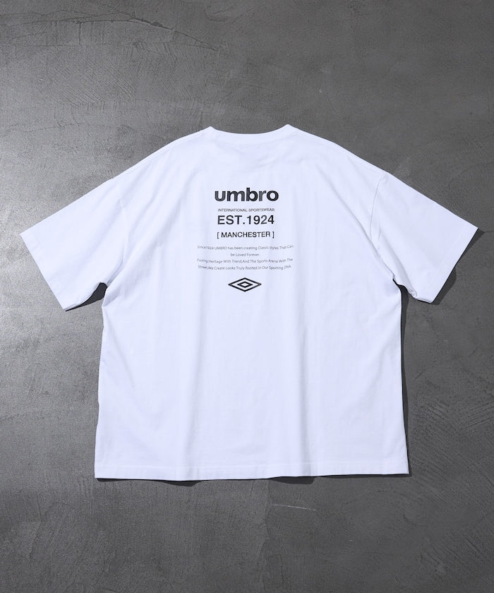 PUBLUX x UMBRO back print crew neck T-shirt 聯名限定印花短袖 T 恤