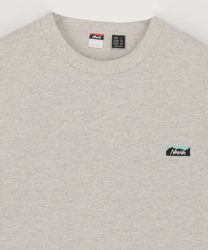 NANGA ECO HYBRID BOX LOGO EMBROIDERY TEE 簡約LOGO短袖T恤