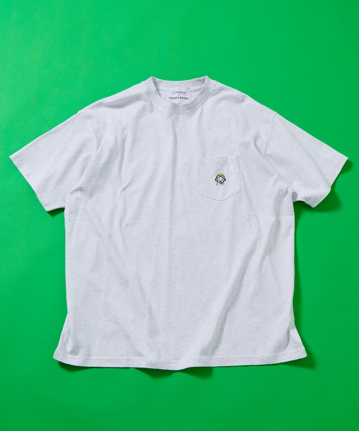 FREAK'S STORE matsui dancing back print T-shirt 印花短袖T恤