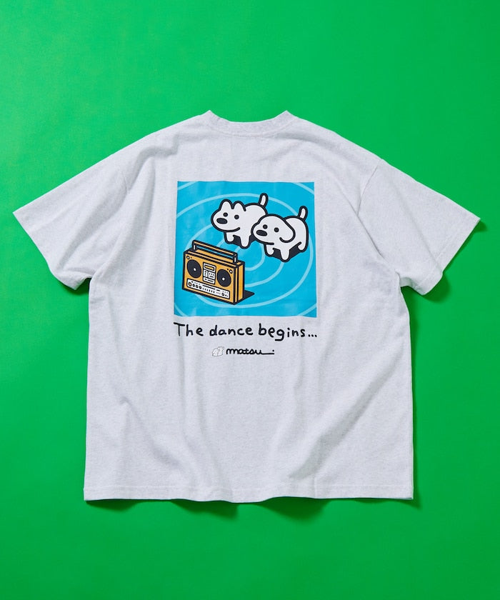 FREAK'S STORE matsui dancing back print T-shirt 印花短袖T恤
