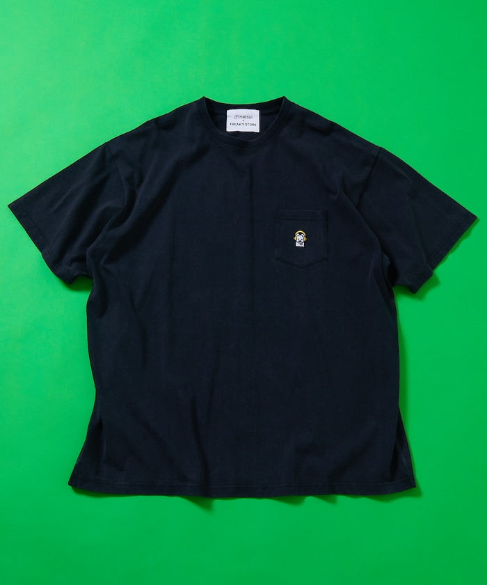 FREAK'S STORE matsui dancing back print T-shirt 印花短袖T恤