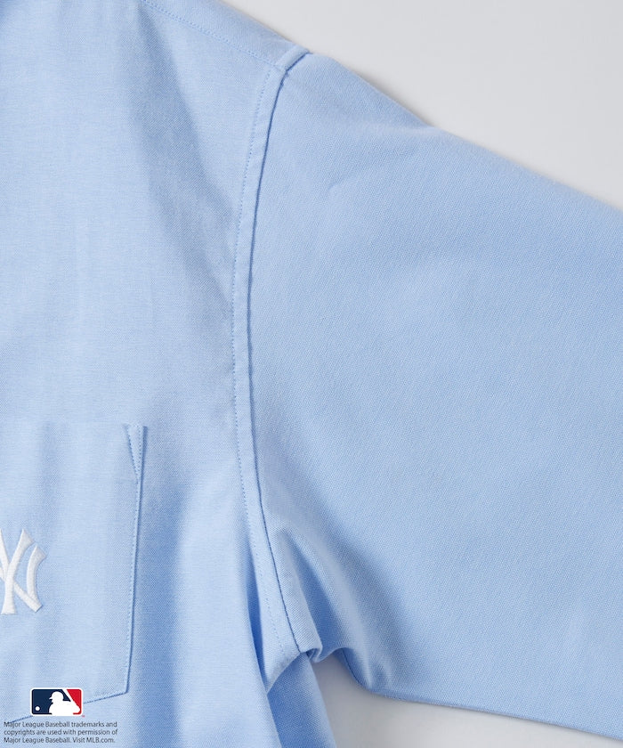 FREAK'S STORE MLB Major League Baseball Oxford shirt 短袖牛津襯衫