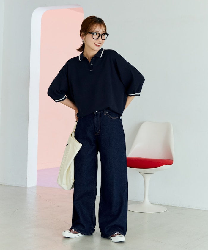 FREAK'S STORE 限定 夏季針織短袖Polo衫