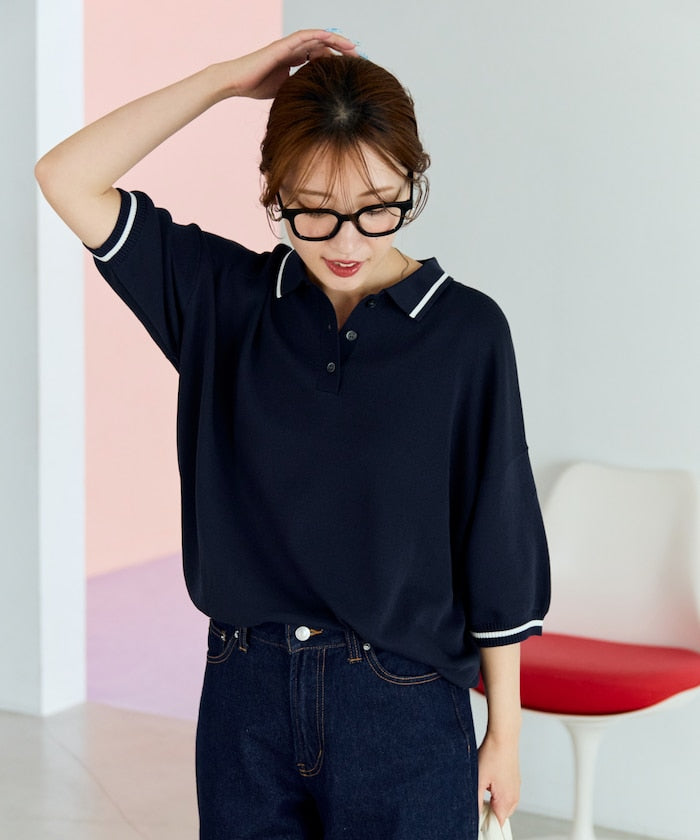 FREAK'S STORE 限定 夏季針織短袖Polo衫