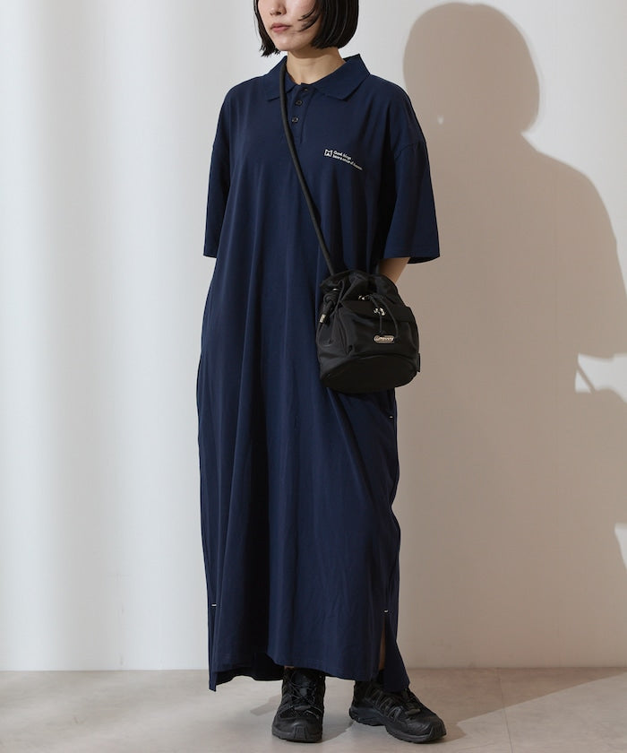 MA Firsthand BASIC LOGO POLO ONEPIECE 刺繡短袖Polo連衣裙