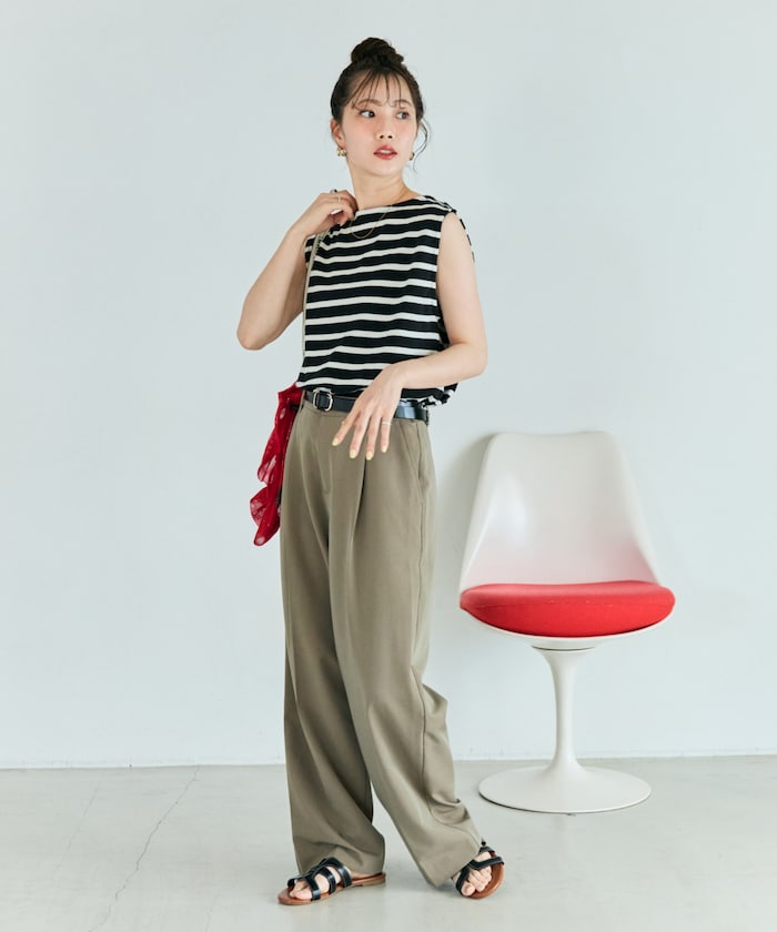 FREAK'S STORE 限定 直筒西裝長褲