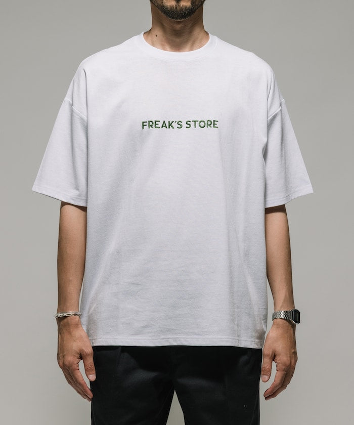 FREAK'S STORE Relaxed Fit Embroidered Logo T-Shirt 簡約LOGO短袖T恤