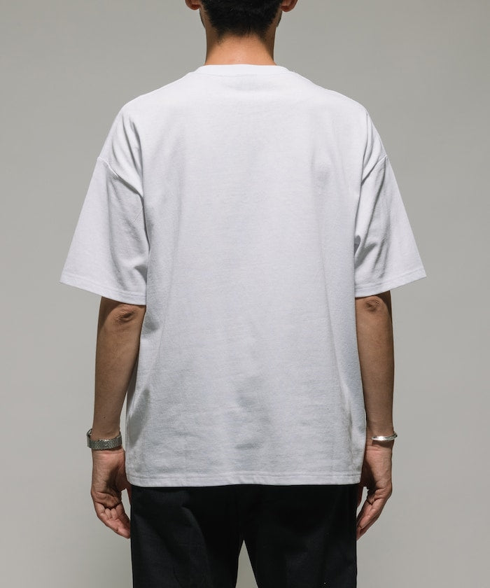 FREAK'S STORE Relaxed Fit Embroidered Logo T-Shirt 簡約LOGO短袖T恤