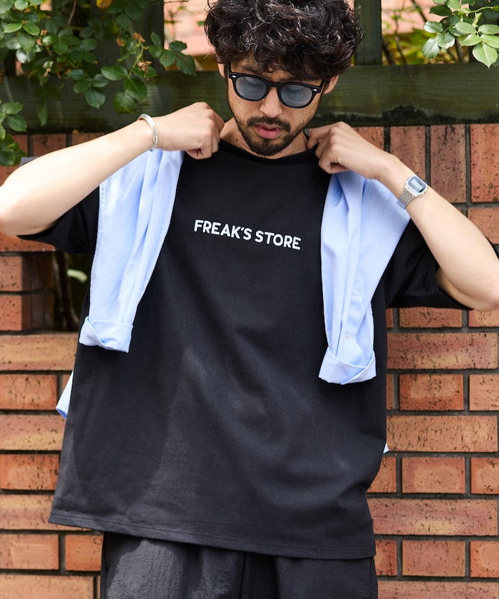 FREAK'S STORE Relaxed Fit Embroidered Logo T-Shirt 簡約LOGO短袖T恤
