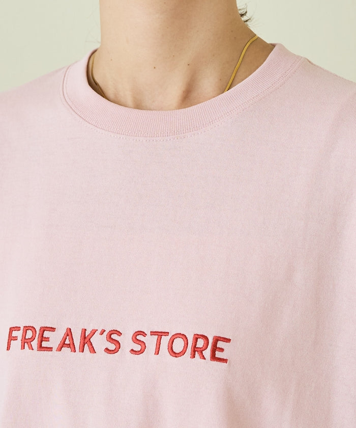 FREAK'S STORE Relaxed Fit Embroidered Logo T-Shirt 簡約LOGO短袖T恤