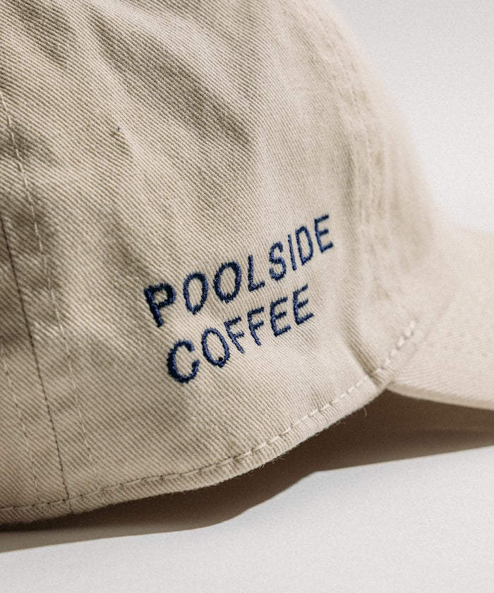 FREAK'S STORE x POOLSIDE COFFEE LOGO CAP 限定刺繡棒球帽