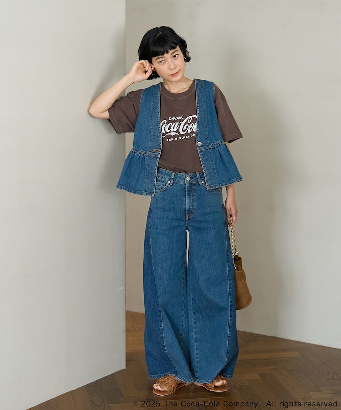 FREAK'S STORE Coca-Cola Logo T-shirt 印花短袖T恤