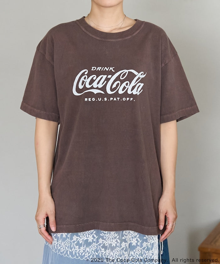 FREAK'S STORE Coca-Cola Logo T-shirt 印花短袖T恤