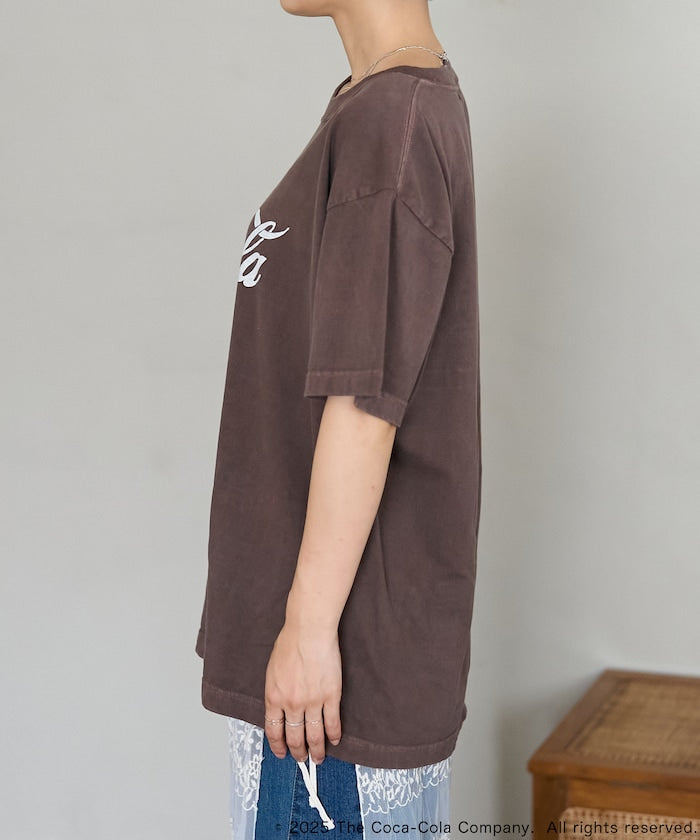 FREAK'S STORE Coca-Cola Logo T-shirt 印花短袖T恤