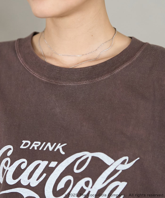 FREAK'S STORE Coca-Cola Logo T-shirt 印花短袖T恤