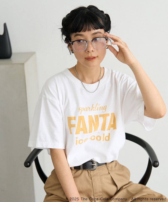 FREAK'S STORE Fanta 60's Logo T-shirt 印花短袖T恤
