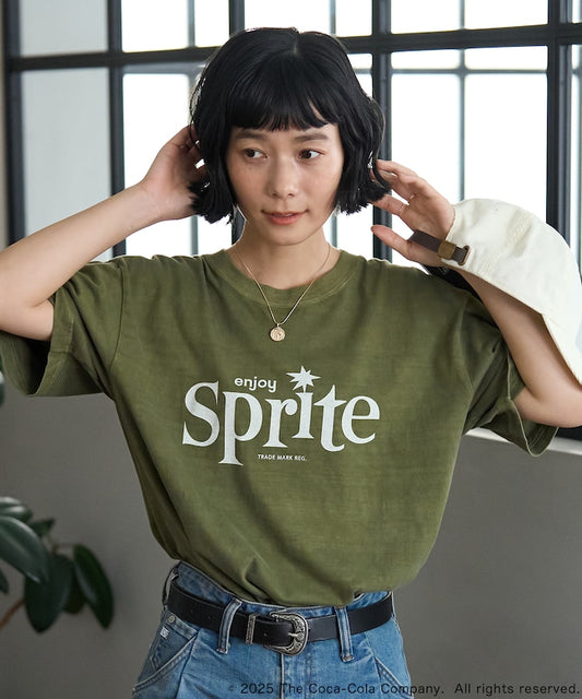 FREAK'S STORE Sprite 60's Logo T-shirt 印花短袖T恤
