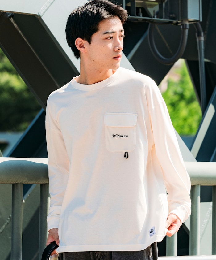 Columbia × FREAK'S STORE 限定 長袖口袋上衣
