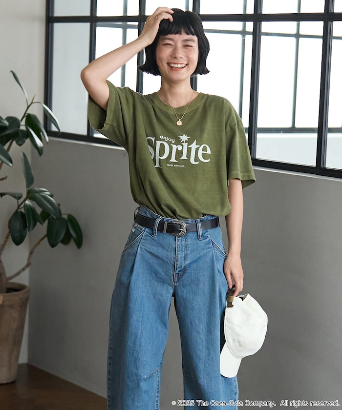 FREAK'S STORE Sprite 60's Logo T-shirt 印花短袖T恤