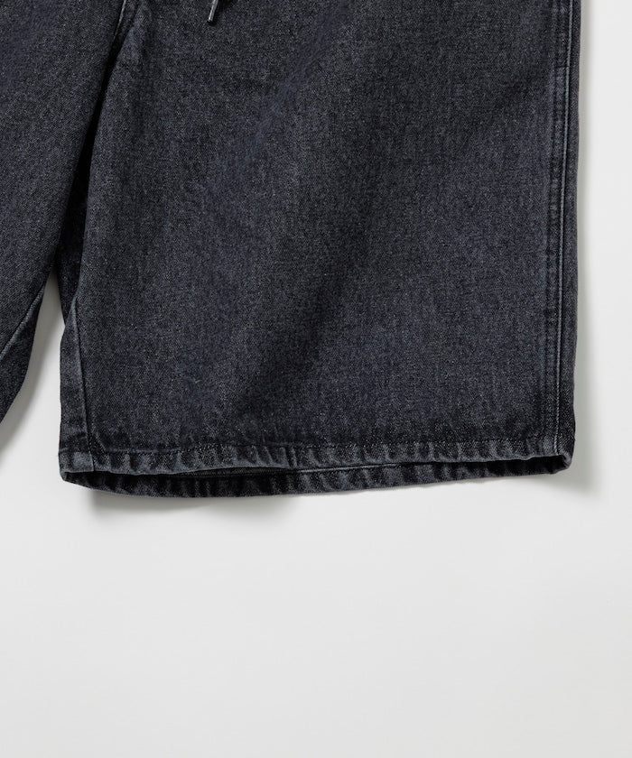 FREAK'S STORE Relaxed fit denim easy Pants 寬版休閑牛仔短褲