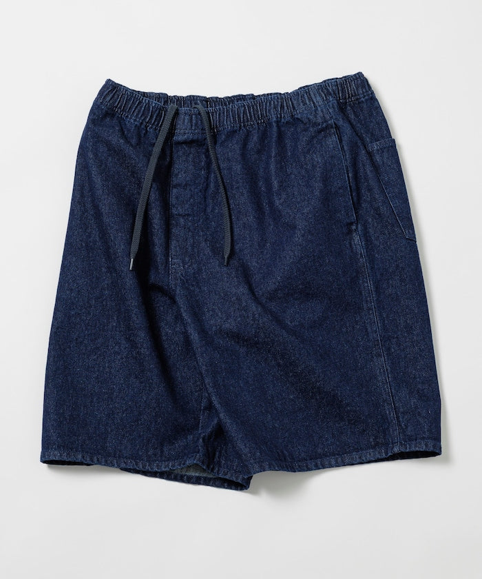 FREAK'S STORE Relaxed fit denim easy Pants 寬版休閑牛仔短褲