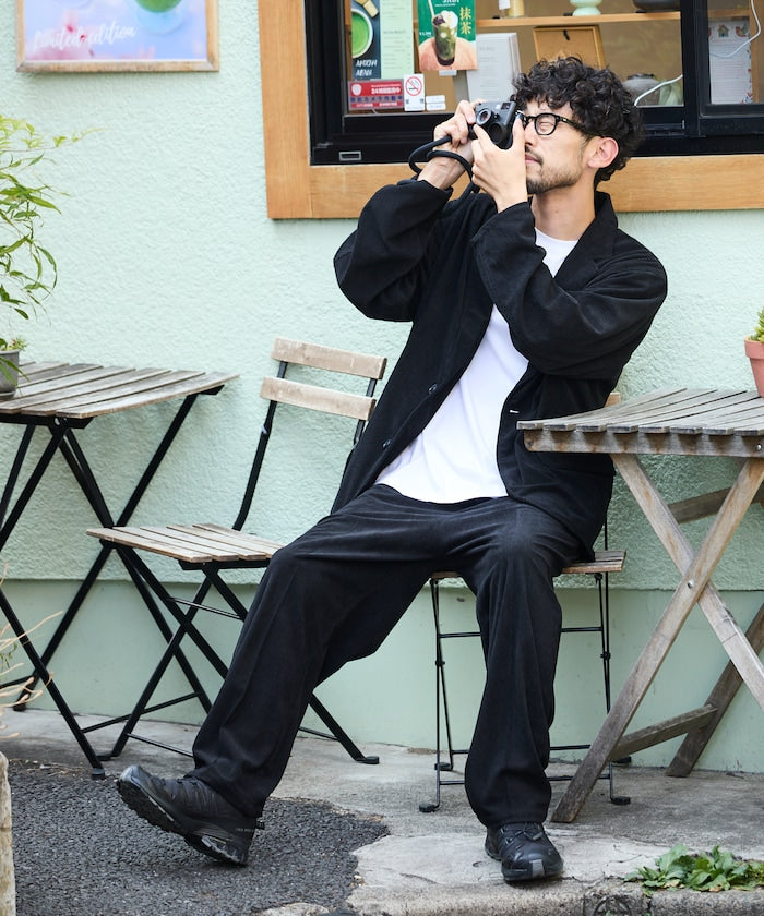 FREAK'S STORE Relax Fit Corduroy Setup 寬版燈芯絨套裝(西裝外套+長褲)