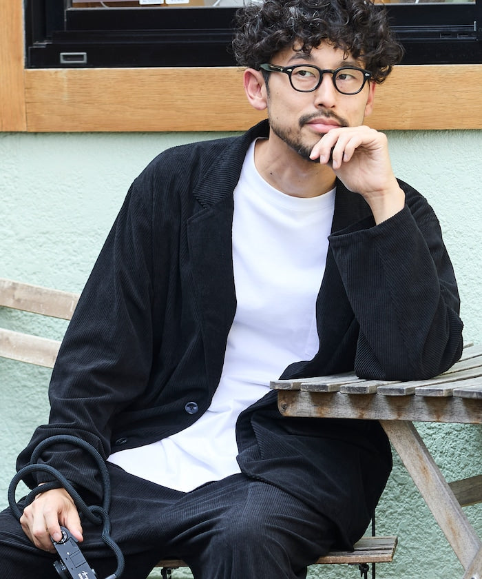 FREAK'S STORE Relax Fit Corduroy Setup 寬版燈芯絨套裝(西裝外套+長褲)