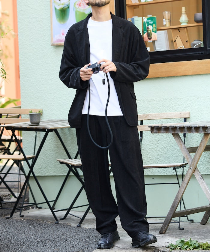 FREAK'S STORE Relax Fit Corduroy Setup 寬版燈芯絨套裝(西裝外套+長褲)