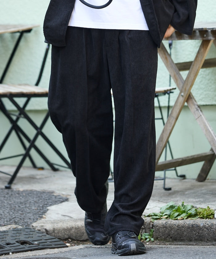 FREAK'S STORE Relax Fit Corduroy Setup 寬版燈芯絨套裝(西裝外套+長褲)