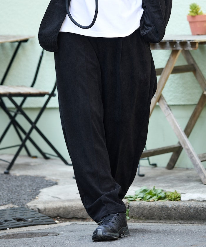 FREAK'S STORE Relax Fit Corduroy Setup 寬版燈芯絨套裝(西裝外套+長褲)