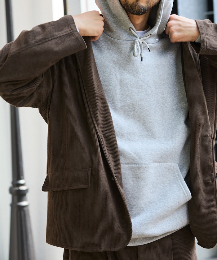 FREAK'S STORE Relax Fit Corduroy Setup 寬版燈芯絨套裝(西裝外套+長褲)
