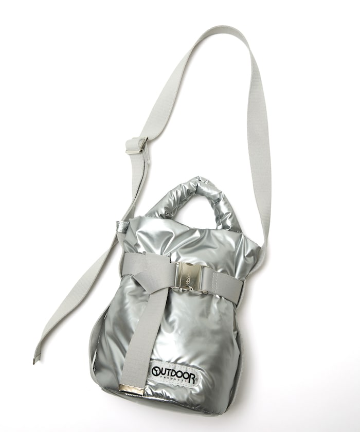 OUTDOOR PRODUCTS x PUBLUX 限定 背帶造型絎縫手提包 XS
